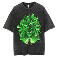 Morukai "Broly" Dragon Ball Vintage Washed Oversized T-Shirt
