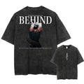 Morukai "Left it all behind" Jujutsu Kaisen Vintage Washed Oversized T-Shirt