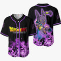 Morukai "3D Anime Beerus Custom Fandom -  Dragon Ball  Baseball Tee
