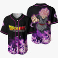 Morukai "Super Saiyan Rosé Goku Black Zamasu" Dragon Ball Baseball Jersey