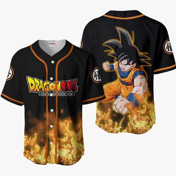 Morukai "3D AnimeGoku Custom Fandom - Dragon Ball  Baseball Tee