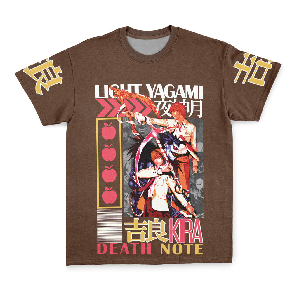 Morukai "Light Yagami" Death Note Streetwear T-Shirt