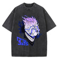 Morukai "Okarun" Dandadan Vintage Washed Oversized T-Shirt