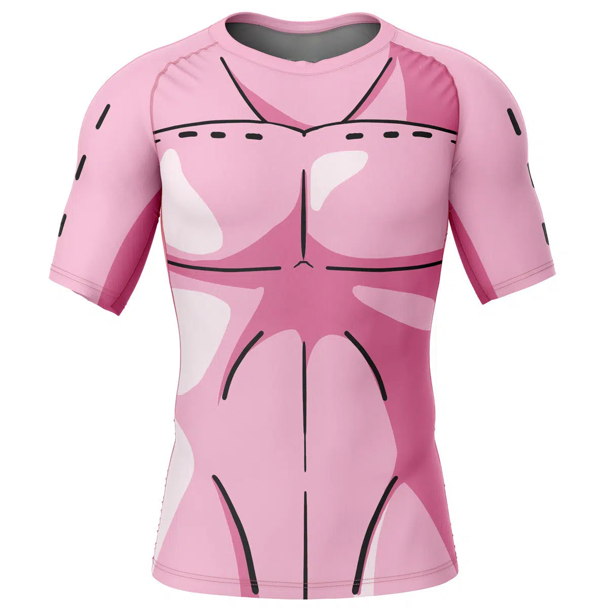 Morukai "Manji Buu Dragon Ball Short Sleeve Rash Guard Compression Shirt