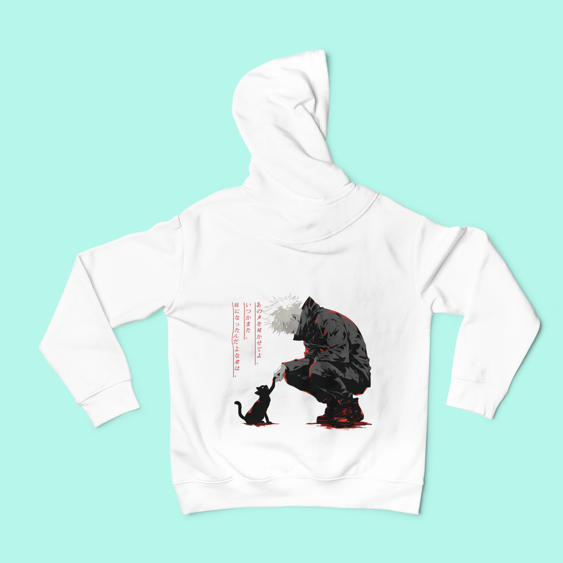 Morukai "Satoru Gojo Comparison" Jujutsu Kaisen Unisex Hoodie