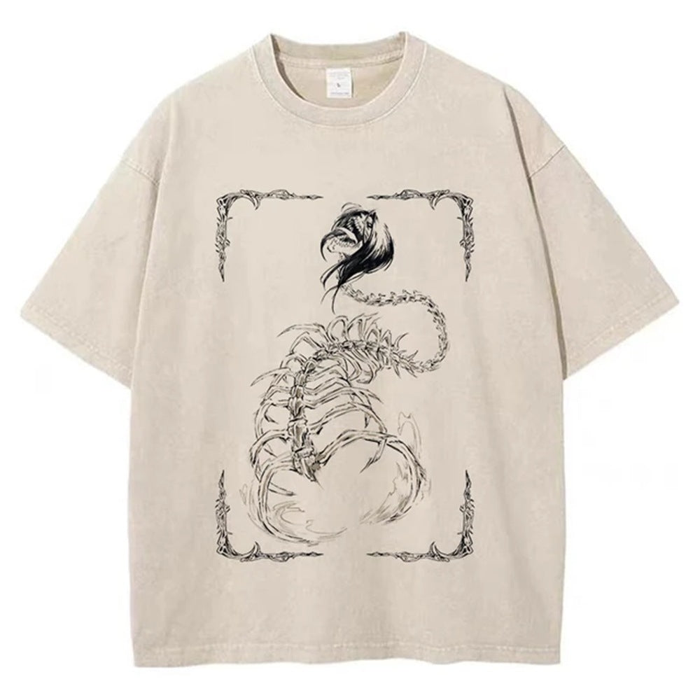 Morukai "Centipede" Berserk Vintage Washed Oversized T-Shirt