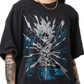 Morukai "Killua Zoldyck Godpseed and Thunderbolt Hunter x Hunter Unisex T-Shirt