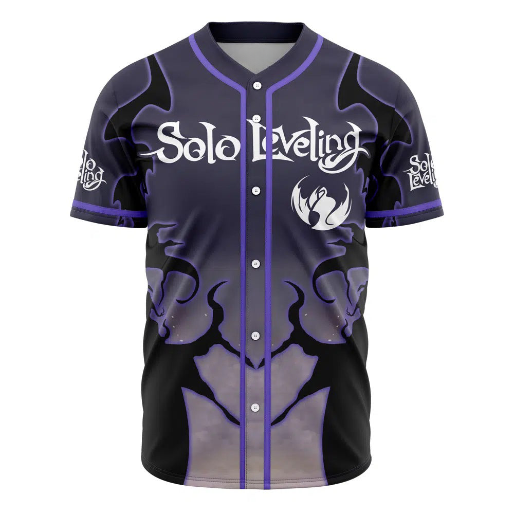 Morukai "The Shadow Monarch Solo Leveling Baseball Jersey