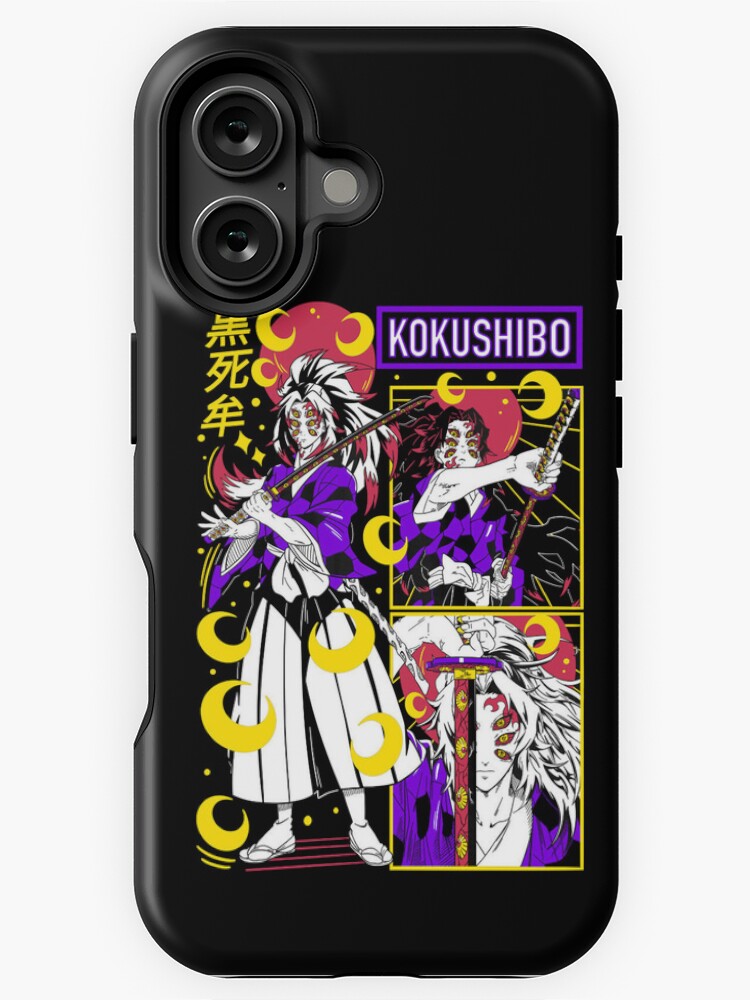 Morukai "Kokushibo Moon Blade" Kimetsu no Yaiba iPhone 11-16 Phone Case