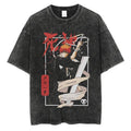 Morukai "Ichigo Kurosaki" Bleach Vintage Washed Oversized T-Shirt
