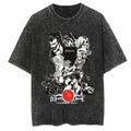 Morukai "Death Note Cast" Death Note Vintage Washed Oversized T-Shirt