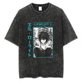 Morukai "Lawliet" Death Note Vintage Washed Oversized T-Shirt