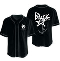 Morukai "Black☆Star Chain Scythe" Soul Eater Baseball Jerseys V1