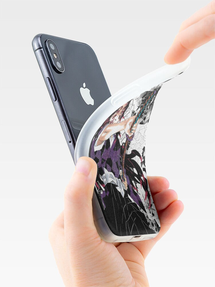 Morukai "Kokushibo Katana Pose" Demon Slayer iPhone 11-16 Phone Case