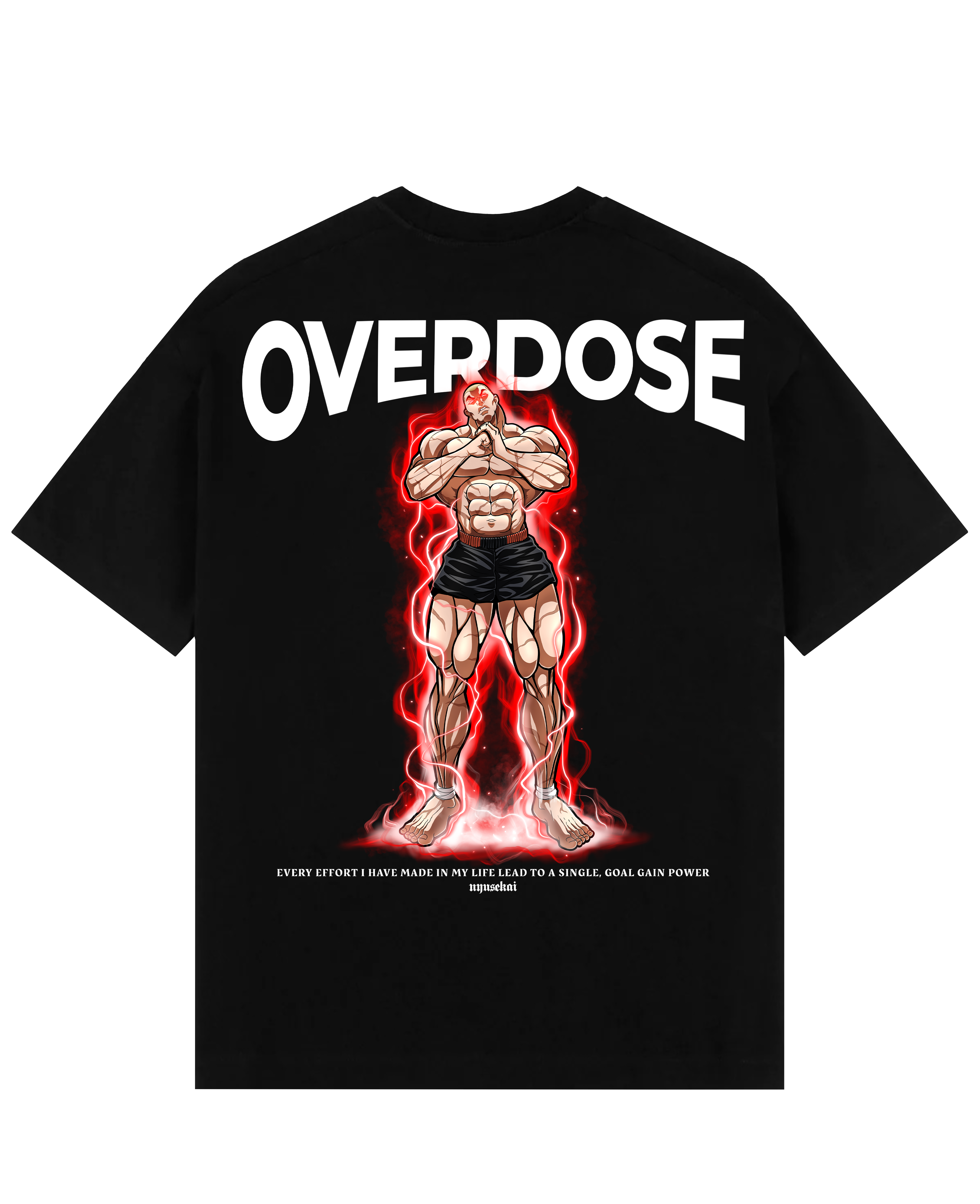 Morukai "Jack Hanma x Overdose" Baki Unisex T-Shirt