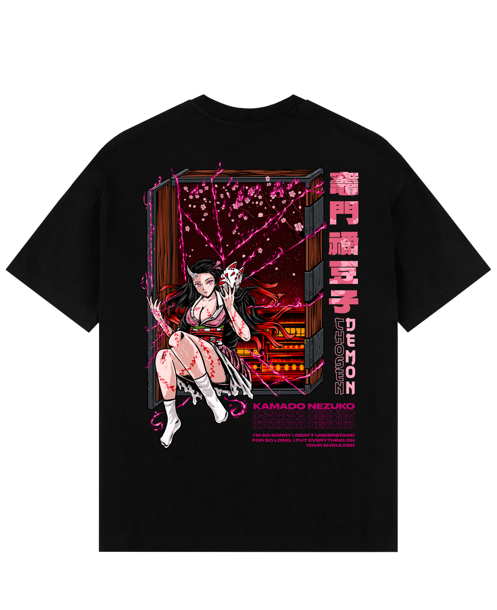 Morukai "Nezuko Kamado" Demon Slayer: Kimetsu no Yaiba Unisex T-Shirt