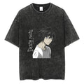 Morukai "L" Death Note Vintage Washed Oversized T-Shirt
