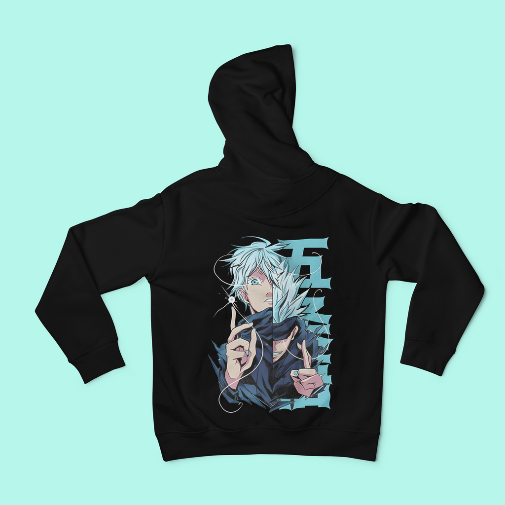 Morukai "Satoru Gojo Reversal: Red" Jujutsu Kaisen Unisex Hoodie