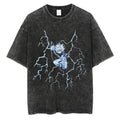 Morukai "Killua Zoldyck" Hunter x Hunter Vintage Washed Oversized T-Shirt