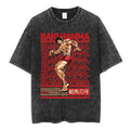 Morukai "Baki Hanma" Baki Hanma Vintage Washed Oversized T-Shirt