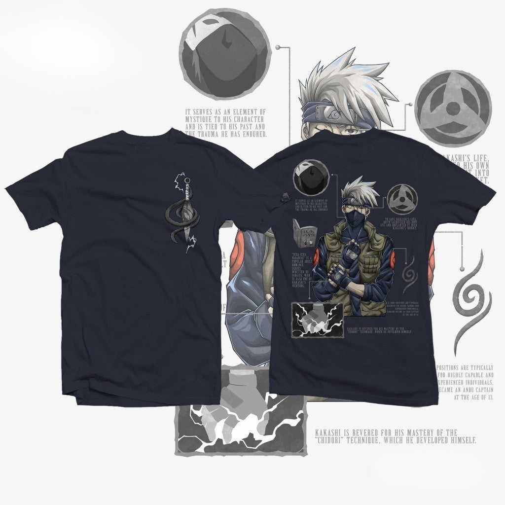 Morukai "Kakashi Hatake Copy Ninja" Naruto Unisex T-Shirt V3