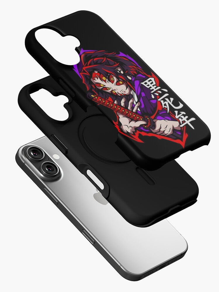 Morukai "Kokushibo Strongest" Demon Slayer iPhone 11-16 Phone Case