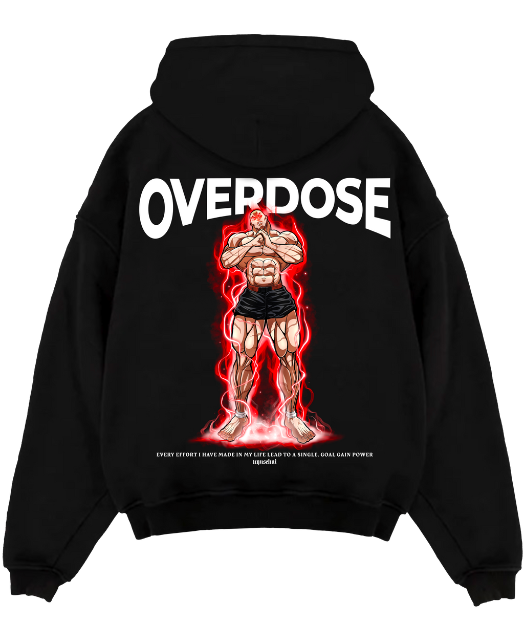 Morukai "Jack Hanma x Overdose" Baki Unisex Hoodie