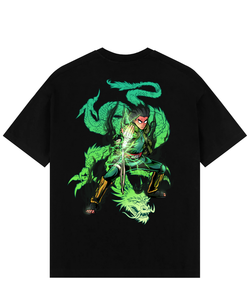 Morukai "Rock Lee x Dragon" Naruto Unisex T-Shirt