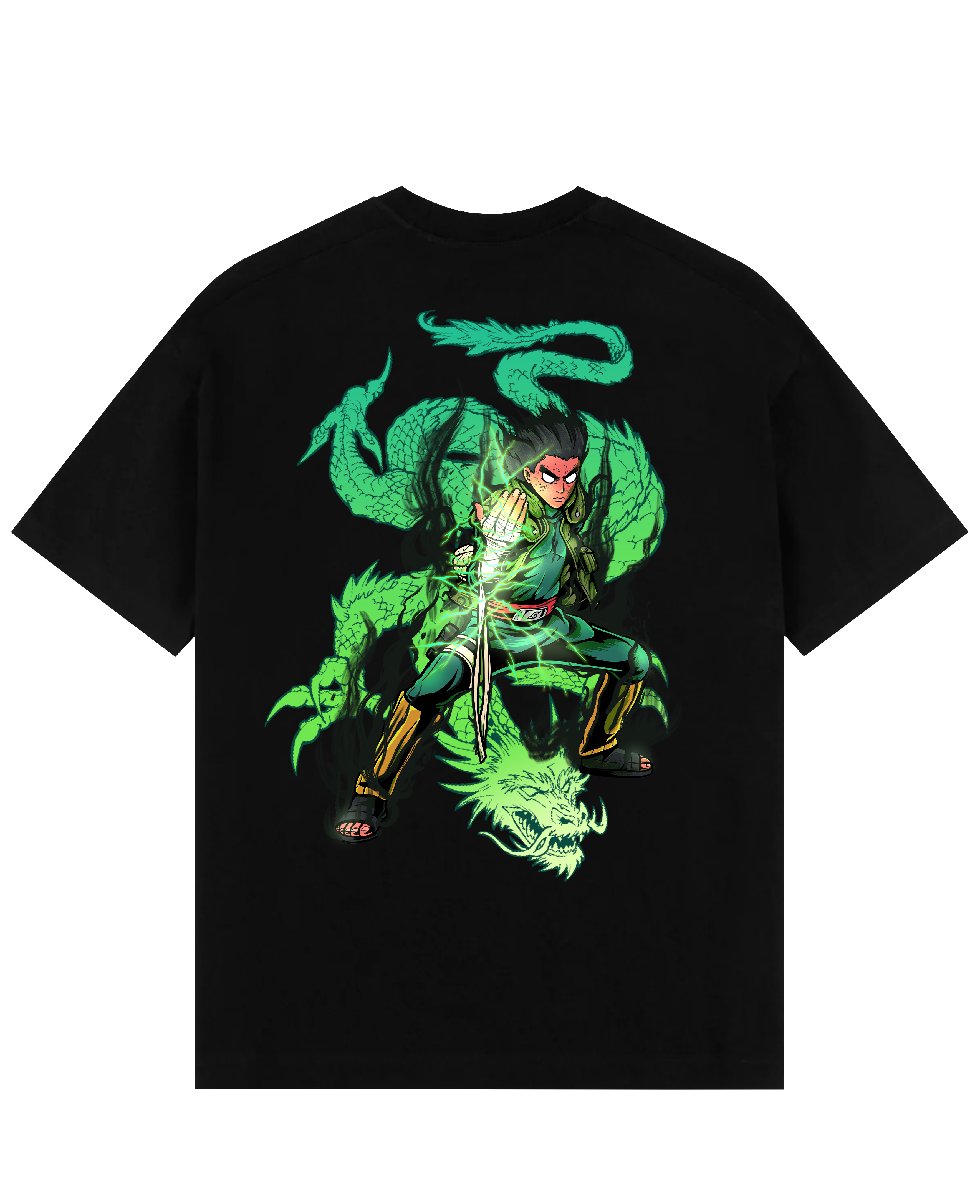Morukai "Rock Lee x Dragon" Naruto Unisex T-Shirt
