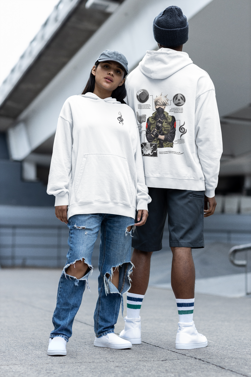 Morukai "Kakashi Hatake Copy Ninja" Naruto Unisex Hoodie