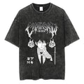 Morukai "Aki Hayakawa" Chainsaw Man Vintage Washed Oversized T-Shirt
