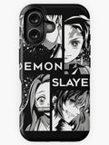 Morukai "Neon Wind" Demon Slayer iPhone 11-16 Tough Case