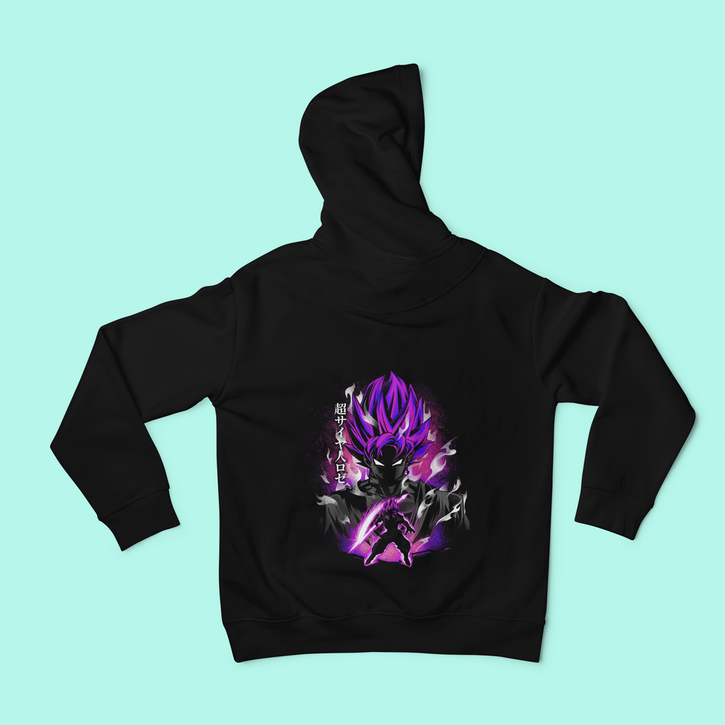 Morukai "Super Saiyan Rosé Goku Black Zamasu" Dragon Ball Unisex Hoodie
