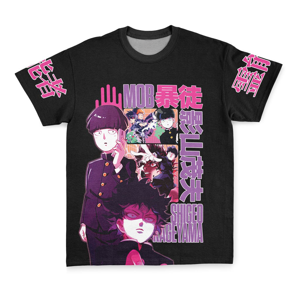 Morukai "Shigeo Kageyama V3 Mob Psycho 100 Streetwear T-Shirt