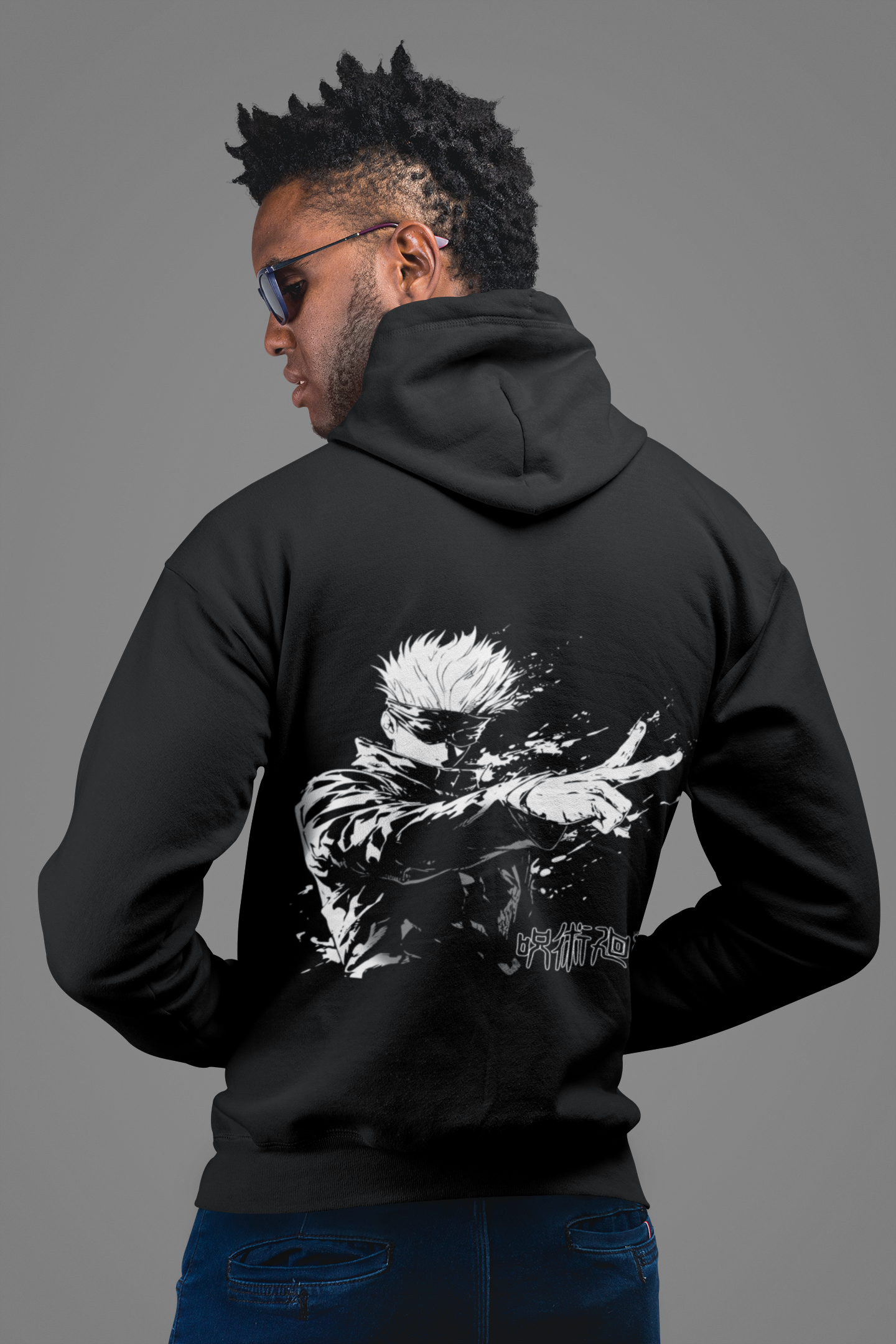 Morukai "Satoru Gojo Hollow Technique" Jujutsu Kaisen Unisex Hoodie
