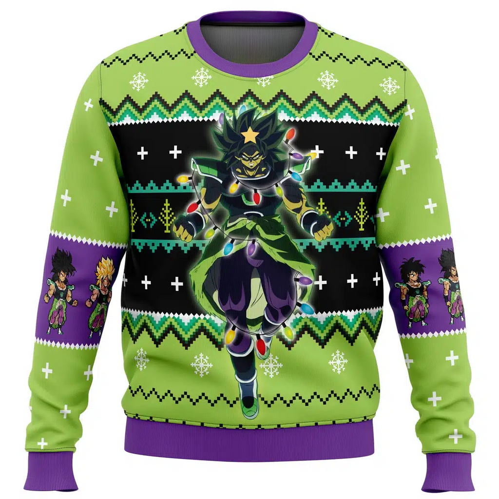 Morukai "Broly Dragon Ball Z Ugly Sweater