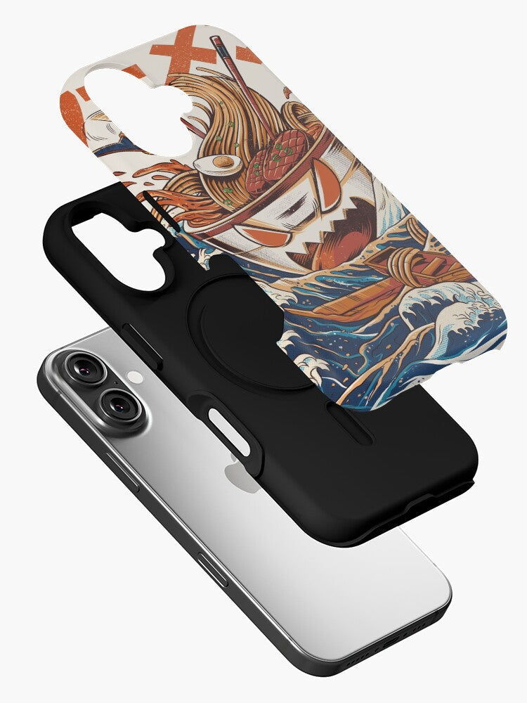 Morukai "The Great Ramen off Kanagawa" iPhone (11-16) Phone Case