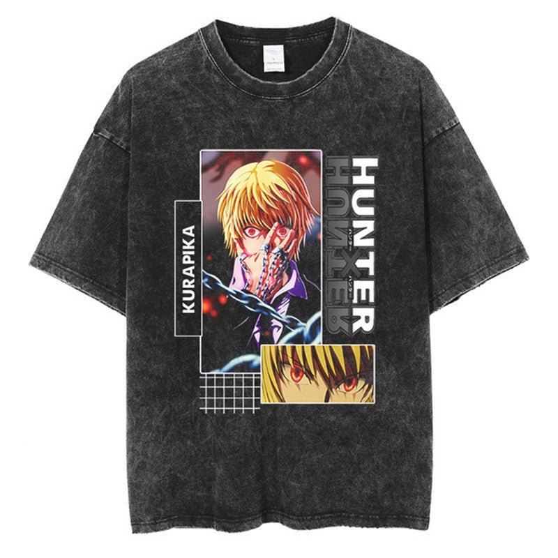 Morukai "Kurapika" Hunter x Hunter Vintage Washed Oversized T-Shirt