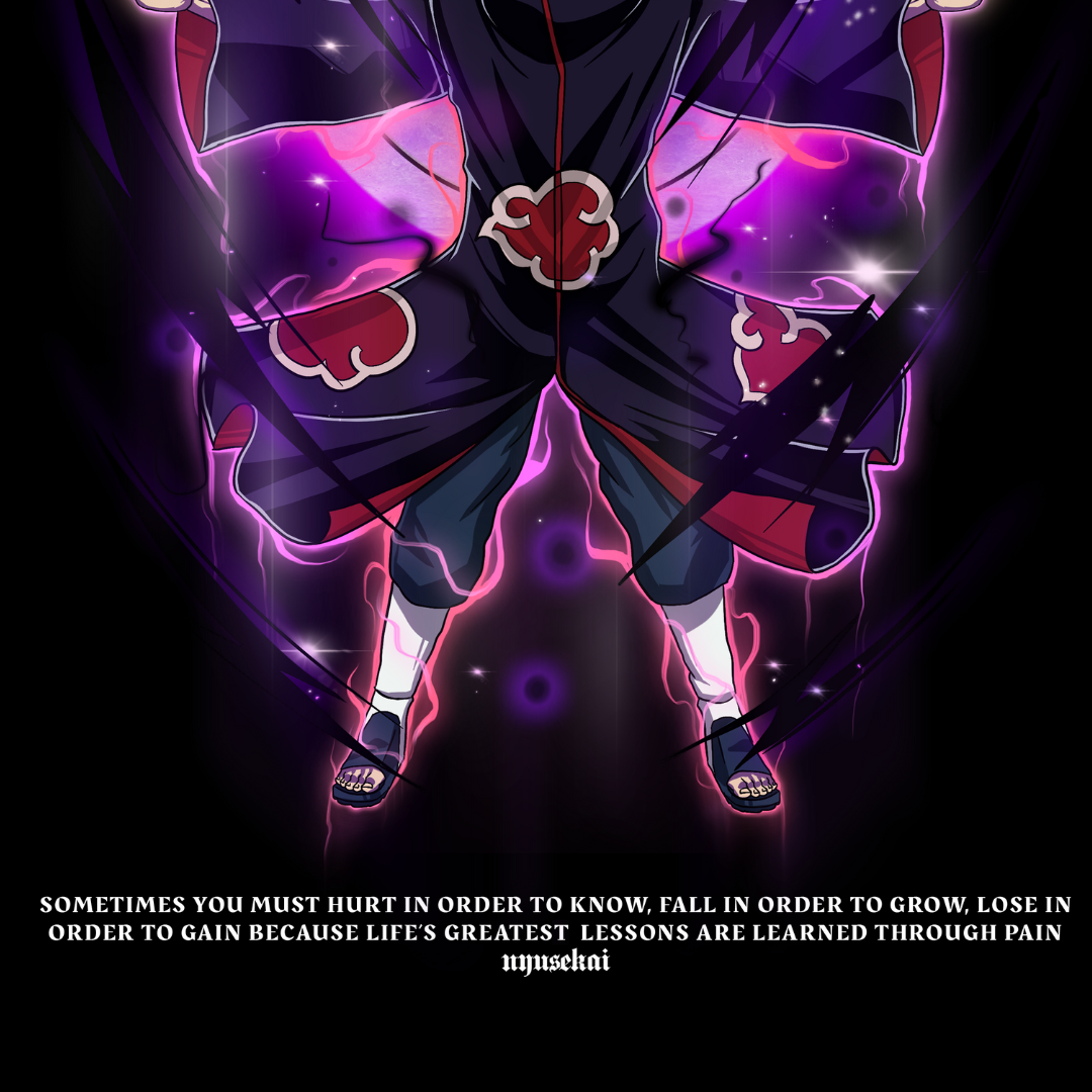 Morukai "This World Shall Know Pain" Naruto Unisex Hoodie