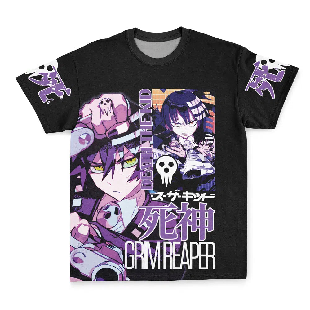 Morukai "Death the Kid x Grim Reaper" Soul Eater Streetwear T-Shirt
