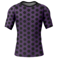 Morukai "Kokushibo Demon Slayer Short Sleeve Rash Guard Compression Shirt