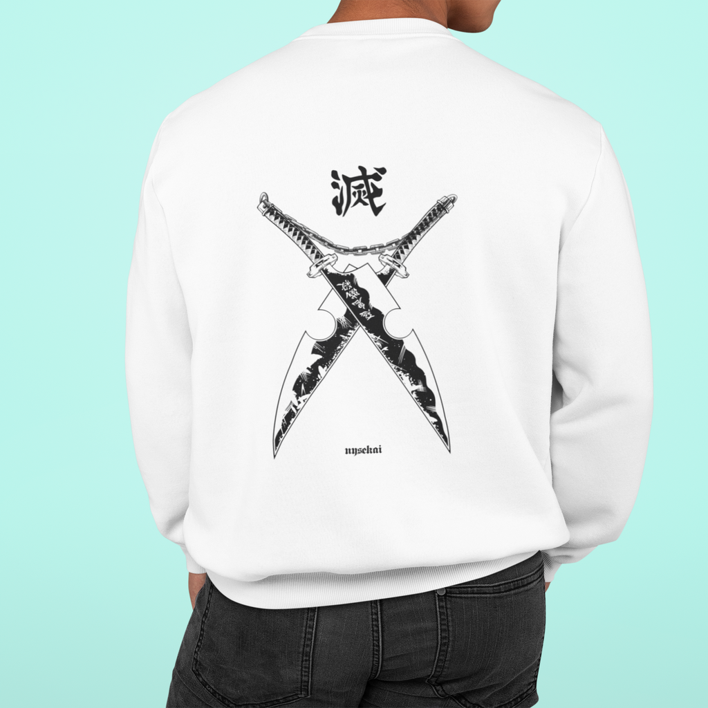 Morukai "Tengen Uzui Nichirin Swords" Demon Slayer: Kimetsu no Yaiba Unisex Sweatshirt