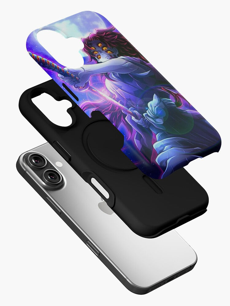 Morukai "Kokushibo Upper Moon 1" Demon Slayer iPhone 11-16 Phone Case