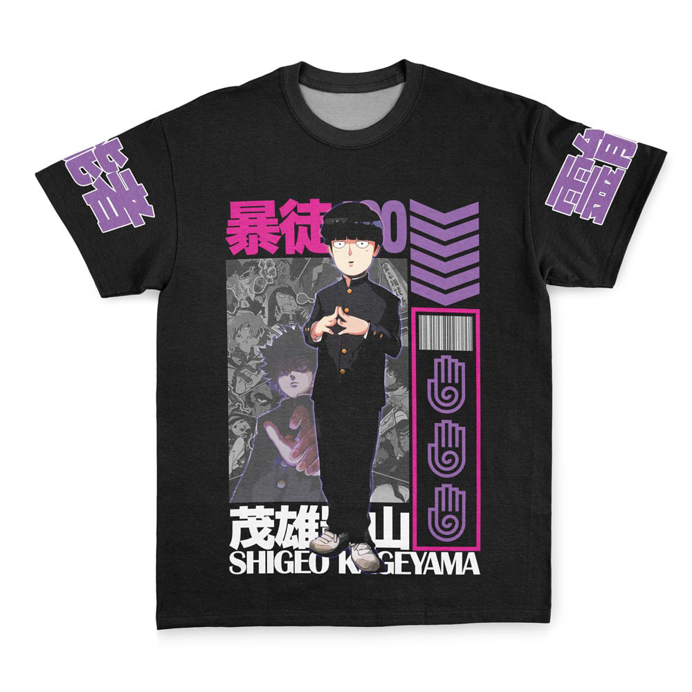Morukai "Shigeo Kageyama V2 Mob Psycho 100 Streetwear T-Shirt