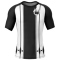 Morukai "Zaraki Kenpachi Bleach Short Sleeve Rash Guard Compression Shirt