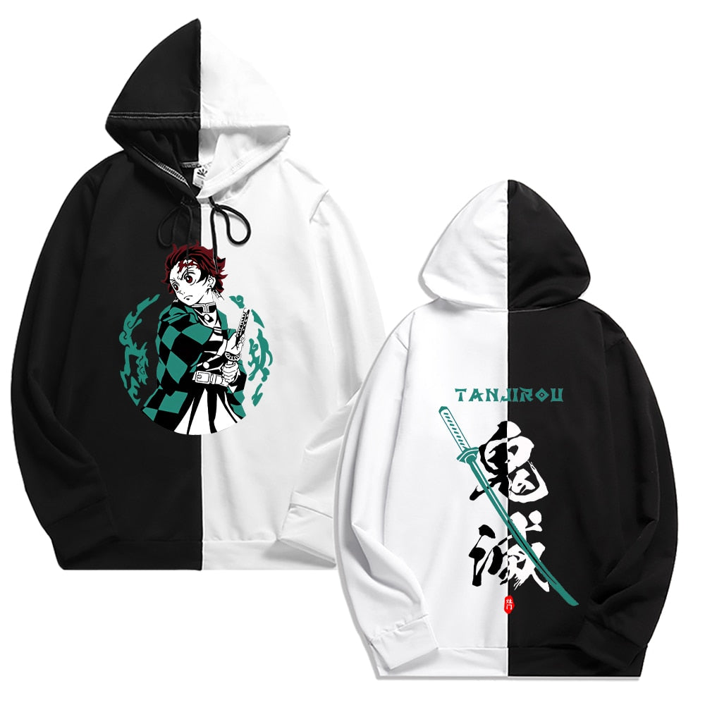 Morukai "Tanjiro Kamado" Demon Slayer: Kimetsu no Yaiba AOP Hoodie