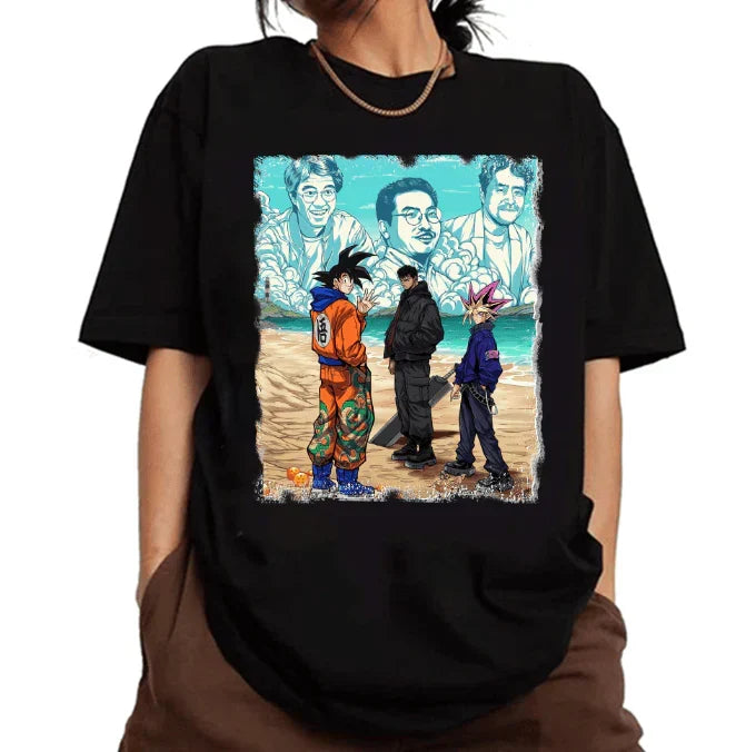 Morukai "Rip Anime Actor - Dragon Ball Oversize T Shirt
