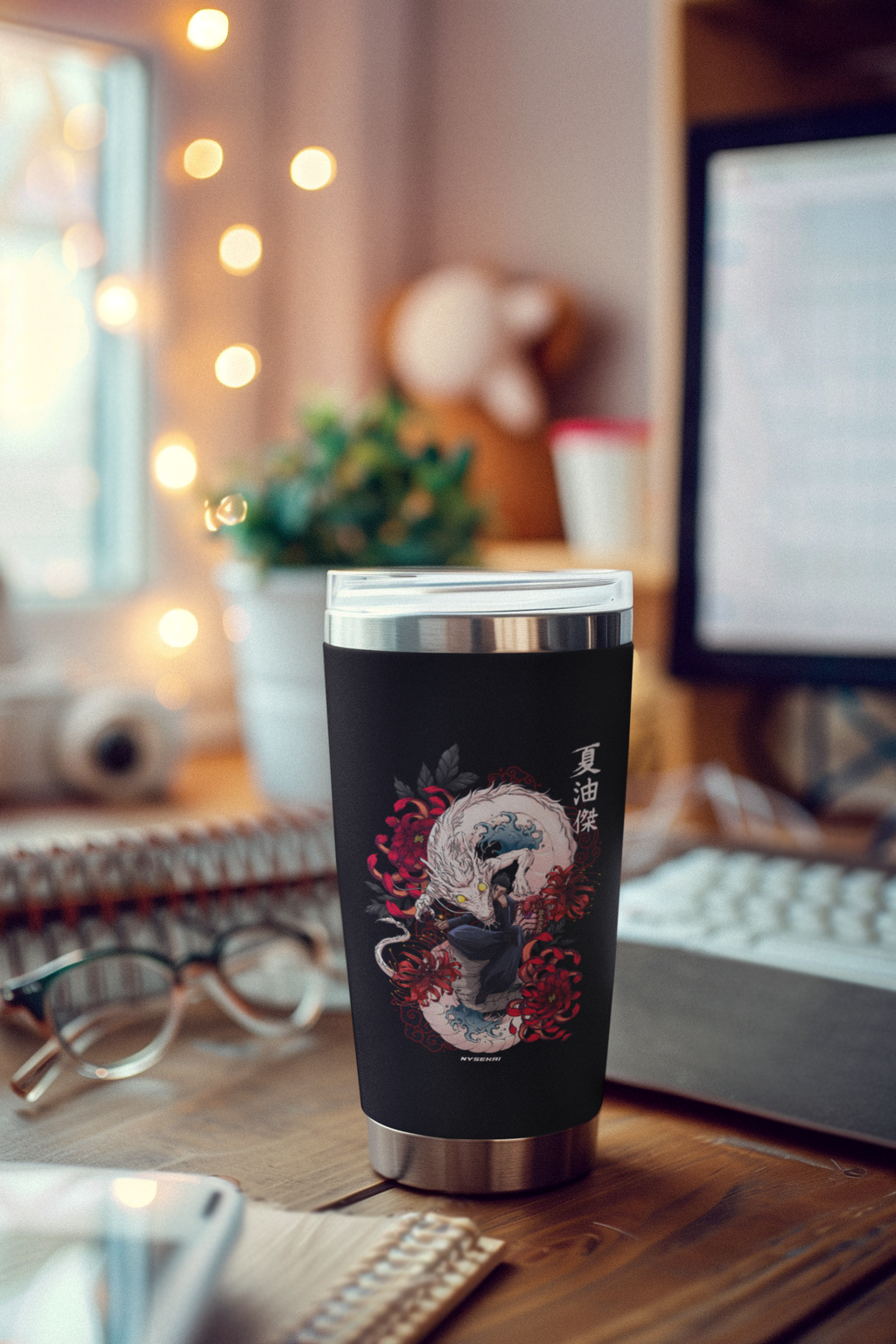 Morukai "Suguru Geto Rainbow Dragon" Jujutsu Kaisen Tumbler