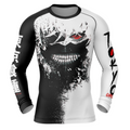 Morukai "Ken Kaneki" Tokyo Ghoul Long Sleeve Rash Guard Compression Shirt
