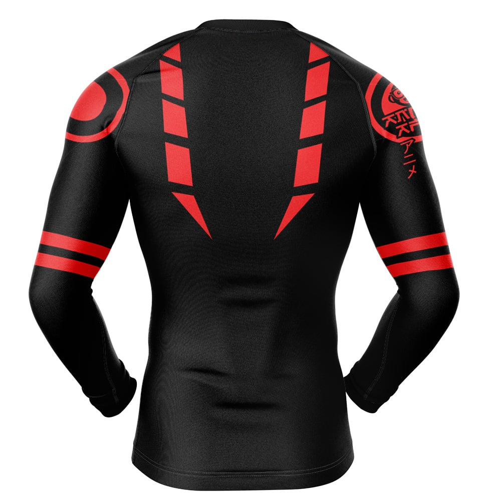 Morukai "Sukuna Jujutsu Kaisen Long Sleeve Rash Guard Compression